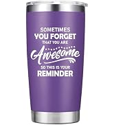 Abledn Gifts for Women - Sometimes You Forget You're Awesome Inspirational Coffee Mug Cup - Thank...