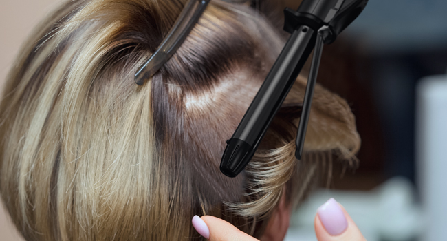 mini curling iron