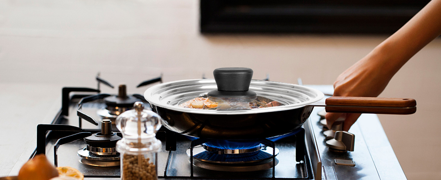 Stainless Steel Universal Lid