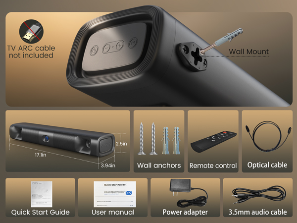 sound bar for smart tv