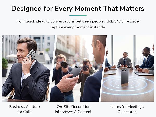 digital voice recorder for meetings