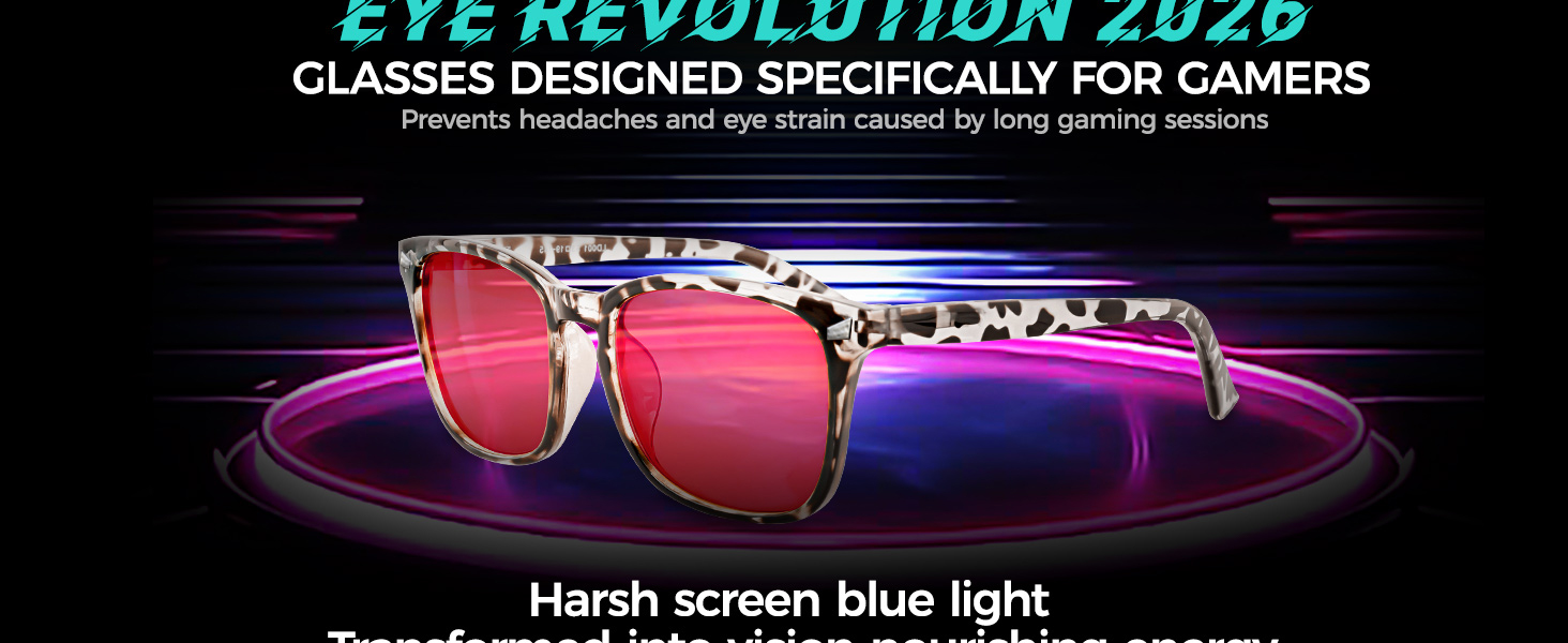 GLASSES DESIGNED SPECIFICALLY FOR GAMERS