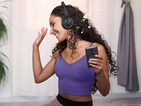 Bluetooth headset with mic for PC