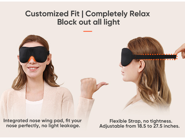 sleep eye mask one size fit all