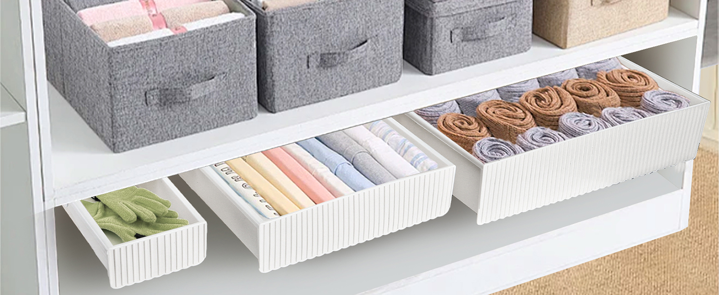 under shelf drawer