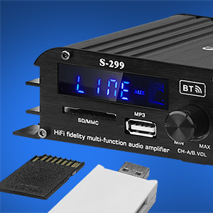 Bluetooth audio amp