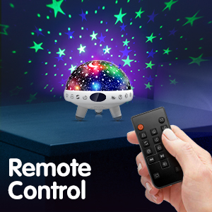 baby star night light projector ,The remote controlBaby Night Light star projector