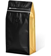 Coffee Bags with Valve(60pcs,16oz,1lb) Vented Coffee Beans Packaging Bags High Barrier Aluminumed...