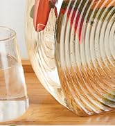 Glass Pitcher with Lids for Fridge Door