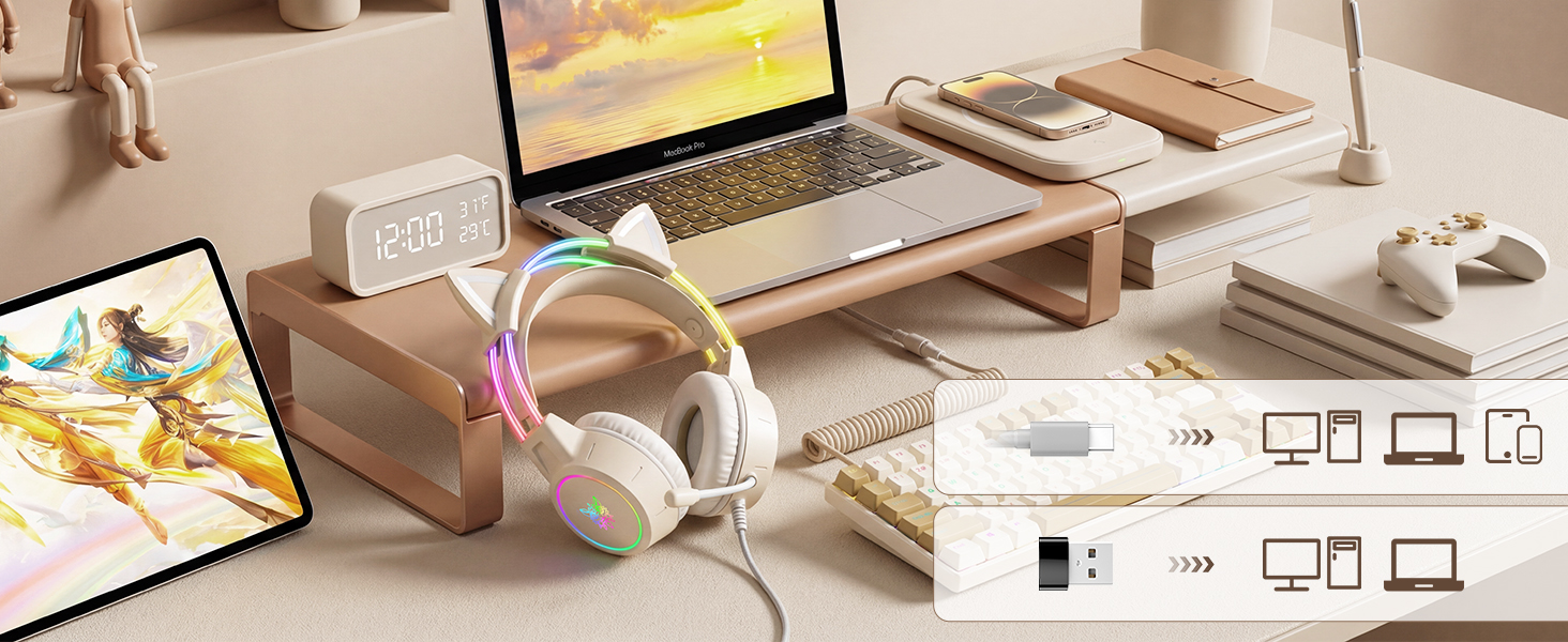 compatible with ipad iphone tablet laptop