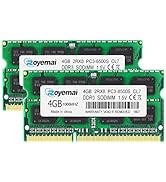 PC3-8500S DDR3 1066 8GB Kit (2x4GB) 1067MHz 1066MHz Sodimm RAM Compatible with Late 2008, Early/M...