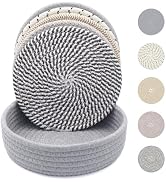 KITLAB 8 Inch Trivets for Hot Dishes, Hot Pots and Pans, Thick Heat Resistant Coaster, Multifunct...