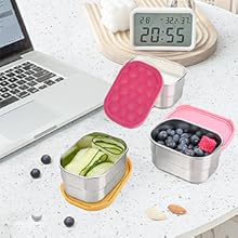 stainless steel food containers metal lunch box for kids school lunch container small