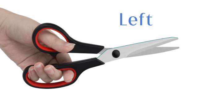 Scissors All Purpose for Office Desk Sewing Fabric Home Craft School Supplies Right/Left Handles