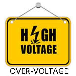 over-voltage protection of usb charging station for multiple devices 10 ports