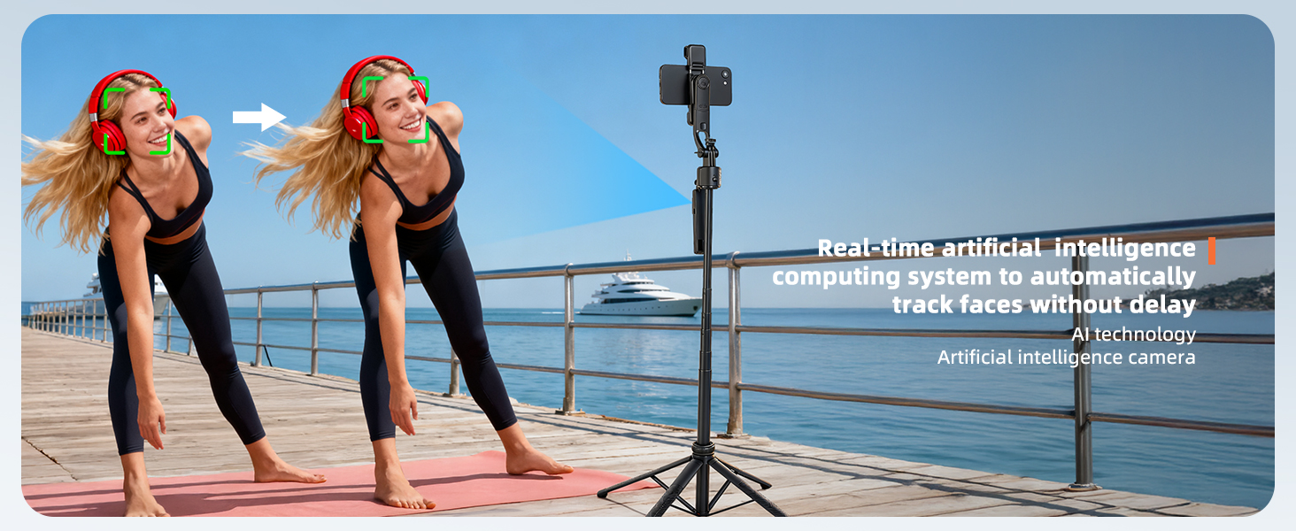 selfie stick tripod with remote and light