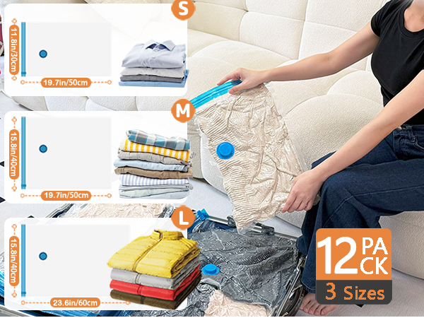 travel vacuum bags for luggage