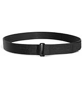 TACNEX EDC Belt with Simple Metal Buckle 1.5" 2-Ply Nylon Gun Belt Heavy Duty Conceal Carry Stiff...