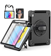 Miesherk Stock iPad 10th Generation Case 2022: Military Grade Shockproof Rugged Cover for iPad 10...