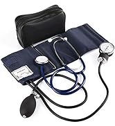 LotFancy Professional Manual Blood Pressure Cuff - Aneroid Sphygmomanometer, Blood Pressure Gauge...