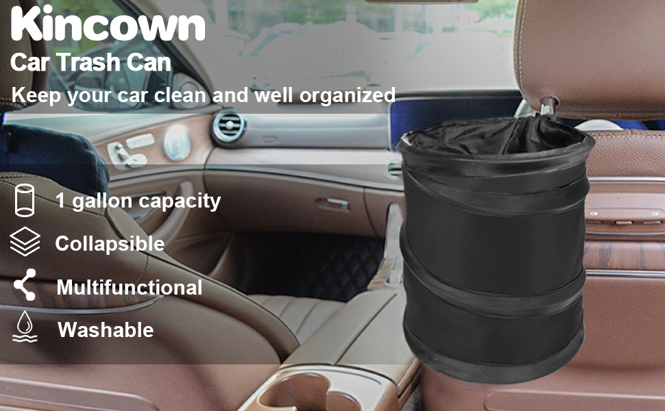 Car Trash Can