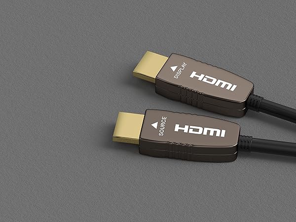 Fiber optic hdmi cable 2.1