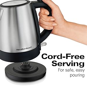 water and tea kettle