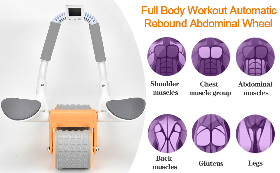 Automatic Rebound Abdominal Wheel