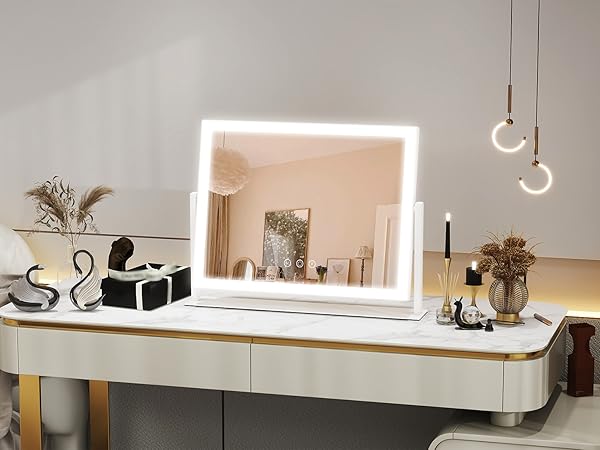 hollywood vanity mirror with lights light up desk mirror makeup vanity mirror with lights