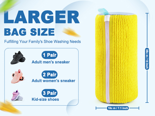 shoe washing machine bag