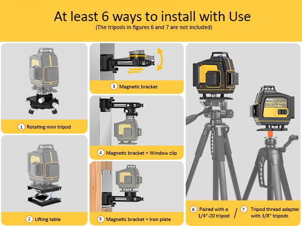 Multiple Installation Methods