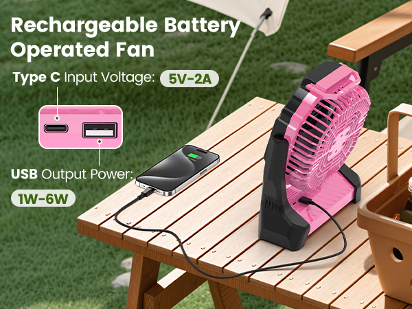 battery operated fan