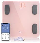 himaly Body Fat Scale Smart BMI Scale Digital Bathroom Wireless Weight Scale, Body Composition An...