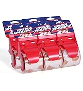TAPEBEAR No Noise Packing Tape with Dispenser, 2.6mil Thick, 1.88" x 22yd Super Clear Packaging T...