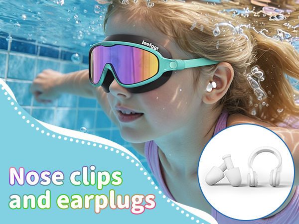 Nose clips and earplugs