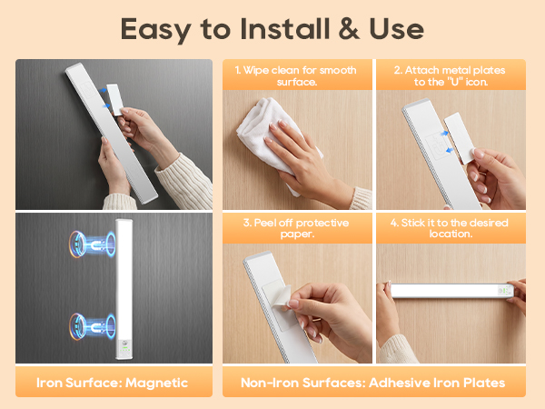 magnetic light bar