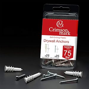 wall anchors and screws for drywall