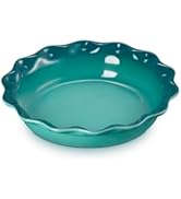 Le Creuset Stoneware 9" Heritage Pie Dish, Riviera