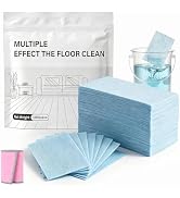Daily Partner Multi Effect Floor Cleaner Sheets, Dissolvable Deep Cleaning Formula for Mopping Mu...