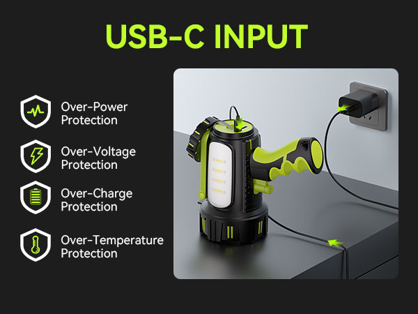 T100 Spotlight Flashlight