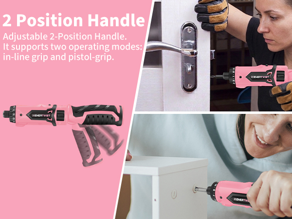 8v pink electric screwdriver