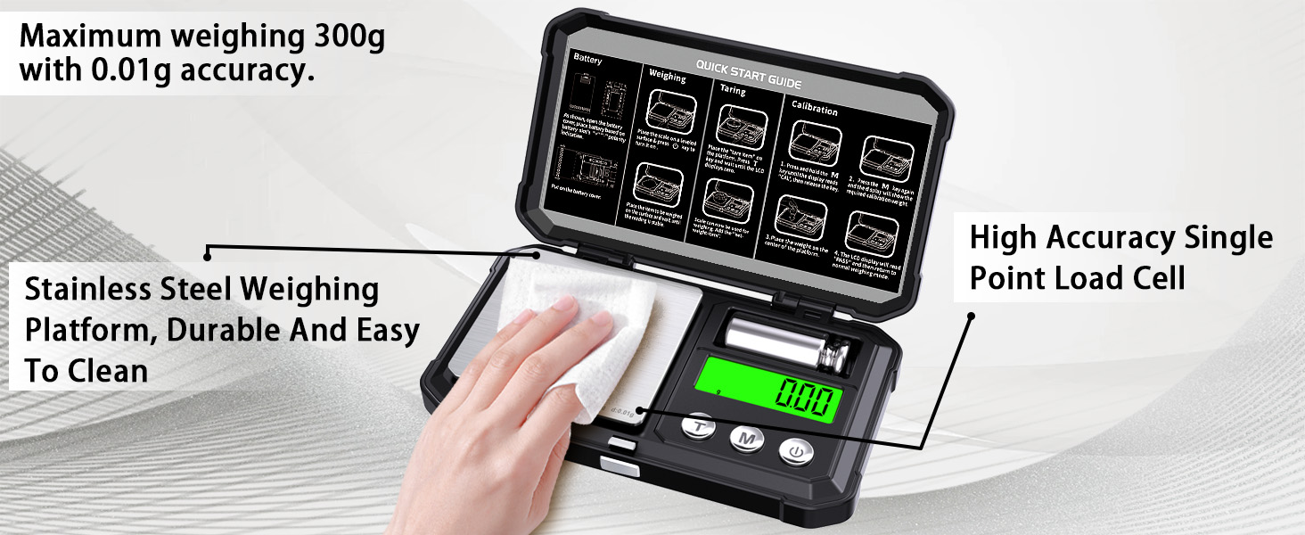 Small Multifunctional Digital Gram Scale
