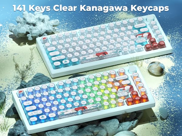 clear keycaps