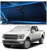 Windshield Sunshade for Ford F-150, F-250, F-350 2015–2026 (SuperCrew, SuperCab, Regular Cab) – N...