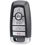 Keyless Entry Remote Key Fob, Alliskeys Replacement Proximity Smart Key Compatible with Ford F-Se...