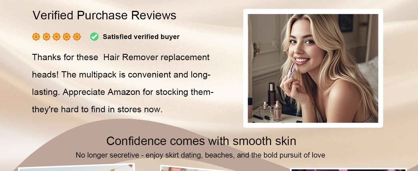 flawless replacement head