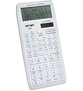 Victor 940 10-Digit Advanced Scientific Calculator with 2 Line Display, Battery and Solar Hybrid ...
