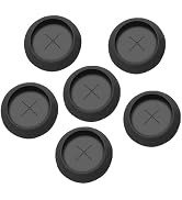6Pcs Black Rubber Meat Probe Grommet Replacment Parts for Traeger Wood Pellet Grills Pellet Vent ...