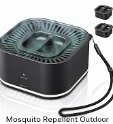 Portable Mosquito Repellent Outdoor Patio & Indoor | BuggyBands Rechargeable Electronic Insect Re...