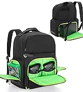 PGmoon Carry Backpack Compatible with Xbox Series X/S Console, Travel Carrying Case with Separate...